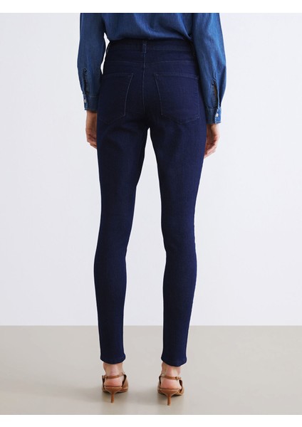 Yeni Sezon Jüpiter Süper Skinny Fit Kadın Jean Pantolon fırsatları