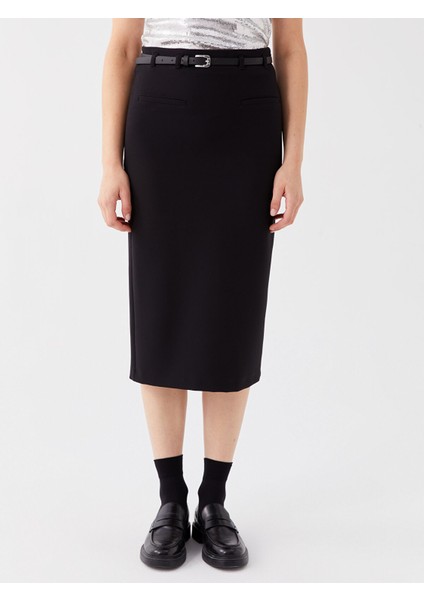 Yeni Sezon Kadın Standart Fit Düz Etek fiyatları