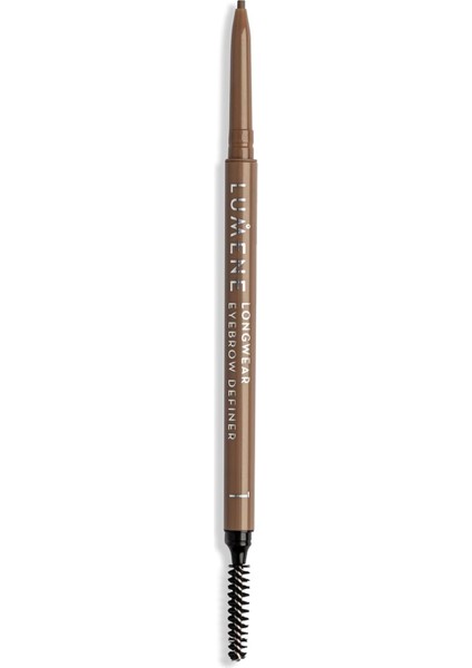 Lumene Longwear Eyebrow Definer Ultra Ince Uçlu Kalıcı Kaş Kalemi Ash Blonde