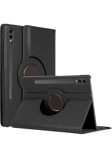 Tab S10 Ultra X920 Kılıf 360 Rotating Deri Siyah [ Tab S10 Ultra X920 ile Uyumlu Kılıf - Siyah] modelleri