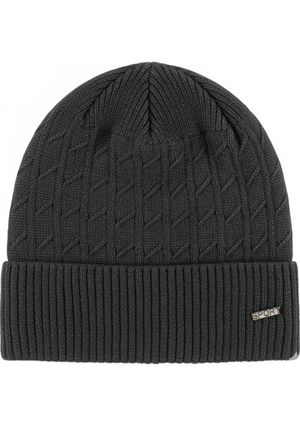 Suyutti K25330-09 Erkek Viskoz Içi Kürklü Bere