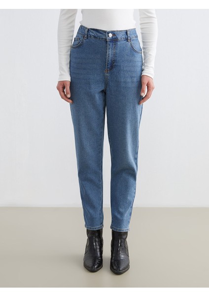 Yeni Sezon Mom Fit Kadın Jean Pantolon fiyatları