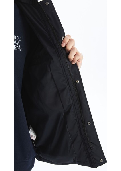 Yeni Sezon Standart Kalıp Kapüşonlu Erkek Şişme Mont modelleri