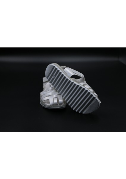 Arz Beyaz Simli Kız Çocuk Sandalet Ayakkabı modelleri