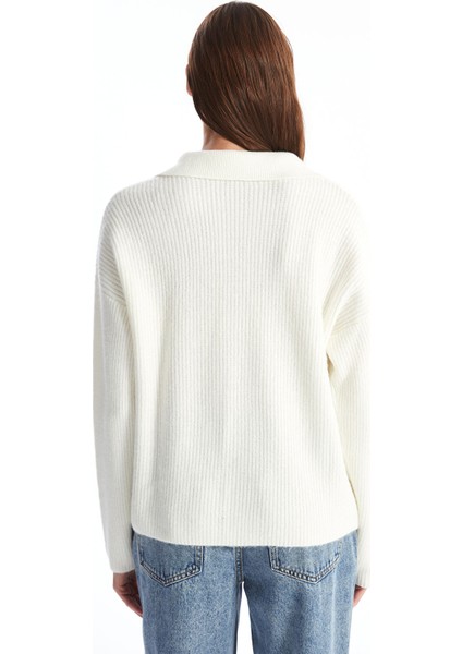 Yeni Sezon Polo Yaka Kadın Triko Kazak fırsatları