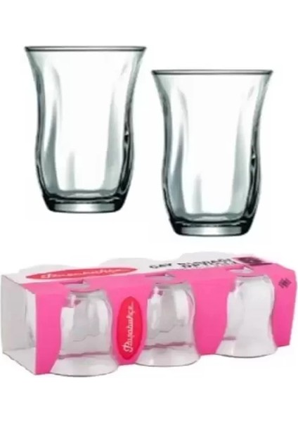 Heyf Paşabahçe 42191 Optikli Çay Bardağı 95 cc 6 Lı