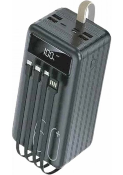 Powerbank 60.000 Mah Taşınabilir Şarj Hızlı El Fenerli Dijital Göstergeli fırsatları