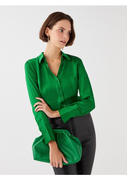 Yeni Sezon Düz Uzun Kollu Kadın Gömlek fiyatları