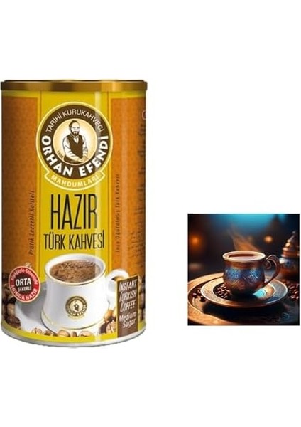 Altıncezve Orhan Efendi Hazır Türk Kahvesi Orta Teneke 500 gr fiyatları