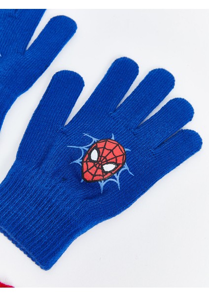 Yeni Sezon Spider-Man Baskılı Erkek Çocuk Eldiven Seti 2'li fırsatları