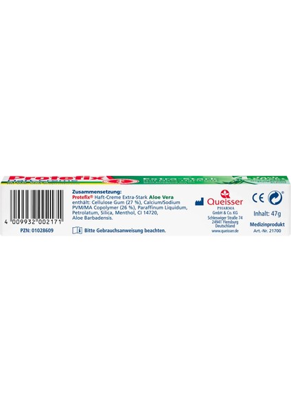 Aloe Vera Diş Protezi Yapıştırıcı Krem 47 G – Üstün Güçte Tutuş, Ferah Tabanlı Konfor modelleri