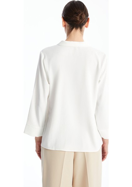 Yeni Sezon Gömlek Yaka Aerobin Kadın Bluz fırsatları