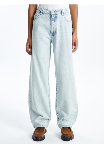 Yeni Sezon Straight Fit Kadın Jean Pantolon fiyatları