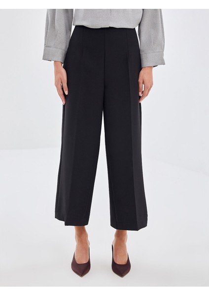 Yeni Sezon Standart Fit Geniş Paça Kadın Pantolon fiyatları