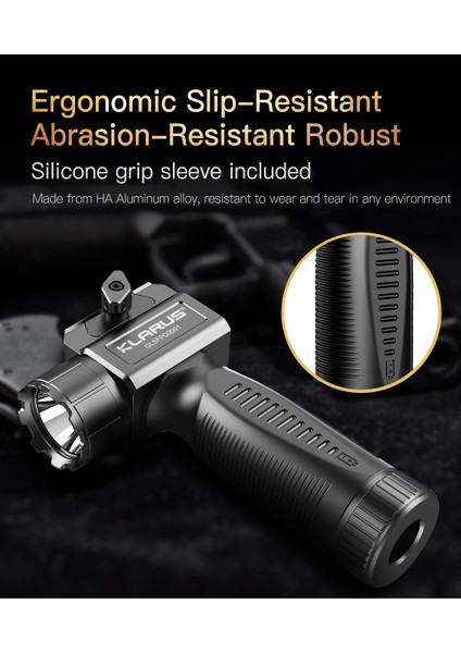 Gl5 Dikey Tutamak Taktik Tüfek Feneri modelleri