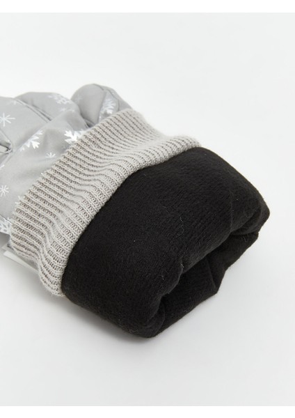 Yeni Sezon Baskılı Kız Çocuk Kar Eldiveni fırsatları