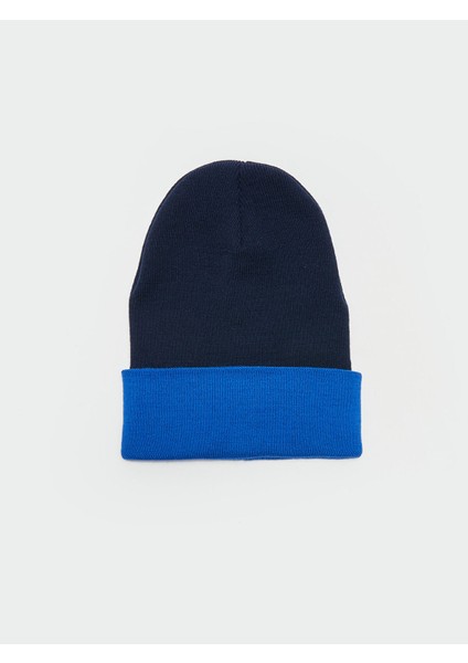 Yeni Sezon Renk Bloklu Kadın Triko Bere fırsatları