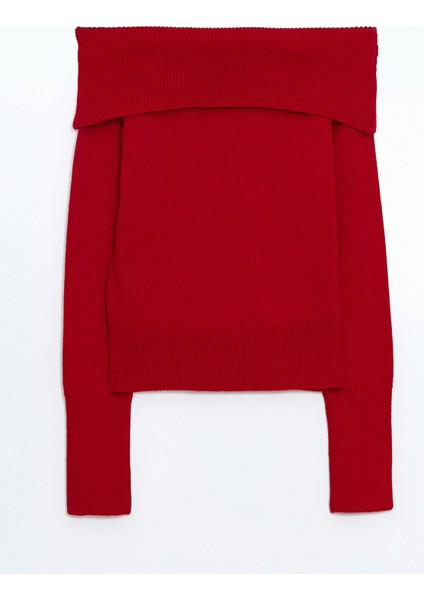 Yeni Sezon Kayık Yaka Kadın Triko Kazak indirimleri