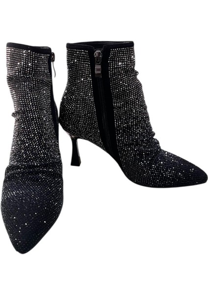 Orijinal Guja 136 Rahat Şık Taşlı Topuklu Bayan Bot fiyatları