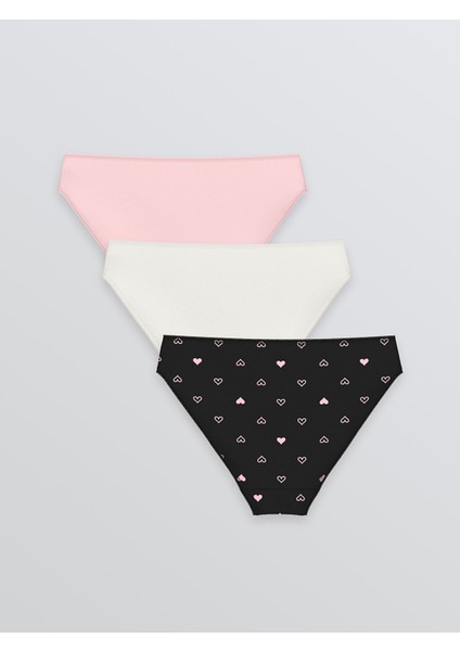 Yeni Sezon Baskılı Bikini Külot 3'lü fiyatları