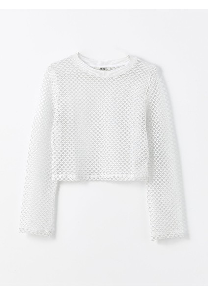 Yeni Sezon Bisiklet Yaka Ajurlu Kadın Bluz indirimleri