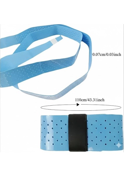 3 Adet Premium Poliüretan Tenis Raketi Tutma Bandı, Kaymaz Ter Emici Badminton Raketi Üst Kavramaları Çeşitli Renklerde (Pembe, Mavi, Yeşil, Sarı, Mor, Beyaz, Siyah3 fırsatları