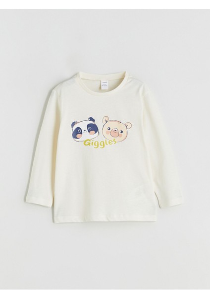 Yeni Sezon Bisiklet Yaka Erkek Çocuk Pijama Takımı fiyatları