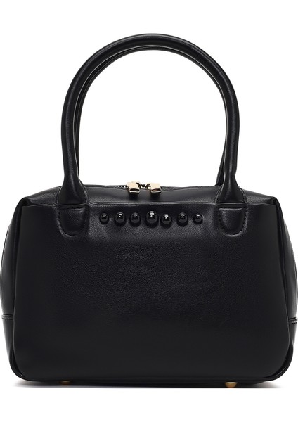 Kadın Siyah Uzun Askılı Kol Çantası 25WBD274118 fırsatları