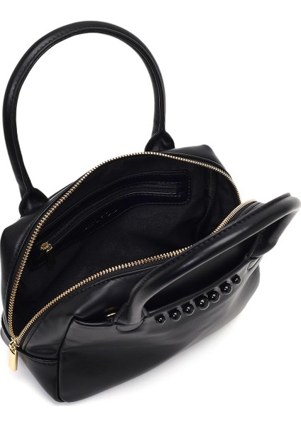 Kadın Siyah Uzun Askılı Kol Çantası 25WBD274118