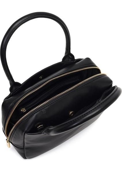 Kadın Siyah Uzun Askılı Kol Çantası 25WBD274118