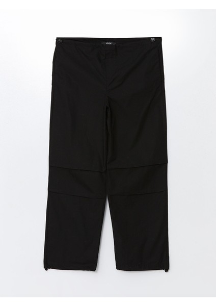 Yeni Sezon Kadın Beli Lastikli Düz Paraşüt Pantolon indirimleri