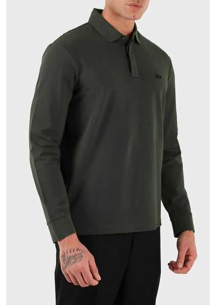 Pamuklu Regular Fit Polo Yaka Sweat Erkek Polo Yaka Sweat XM001288 AF17321 U8144 modelleri