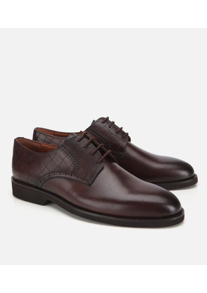 02AYH313810A480 ERKEK Deri Kahverengi Klasik Ayakkabı fiyatları