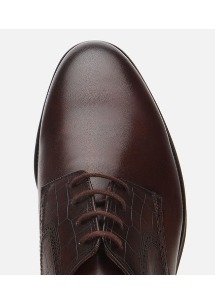 02AYH313810A480 ERKEK Deri Kahverengi Klasik Ayakkabı indirimleri