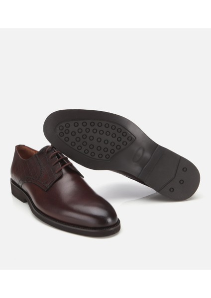 02AYH313810A480 ERKEK Deri Kahverengi Klasik Ayakkabı