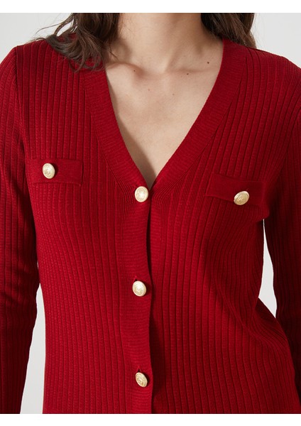 Yeni Sezon V Yaka Kadın Triko Hırka modelleri