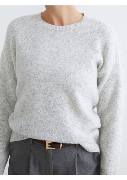 Yeni Sezon Bisiklet Yaka Kadın Triko Kazak modelleri