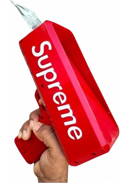 Para Dolar Saçma Para Atma Tabancası Otomatik Kırmızı Oyuncak modelleri