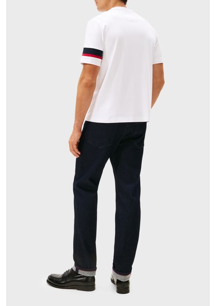 Pamuklu Regular Fit Logolu Bisiklet Yaka T Shirt Erkek T Shirt MW0MW40018 Ybr fırsatları