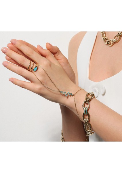 Eterna Koleksiyonu 14 Ayar Altın Şahmeran