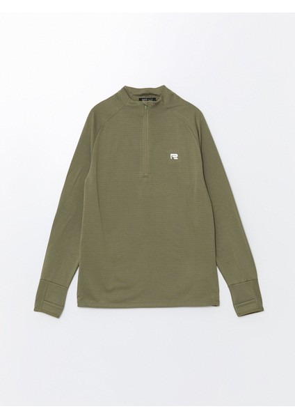 Yeni Sezon Dik Yaka Uzun Kollu Erkek Spor Tişört indirimleri