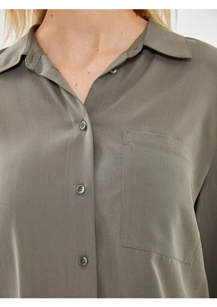 Yeni Sezon Loose Fit Kadın Gömlek modelleri