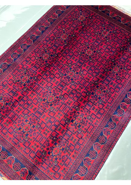 El Dokuma Afgan Halı Bordo Yün Kök Boya fiyatları