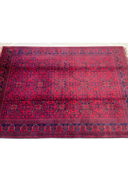 El Dokuma Afgan Halı Bordo Yün Kök Boya modelleri