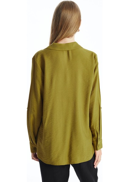 Yeni Sezon Düz Uzun Kollu Kadın Gömlek fırsatları