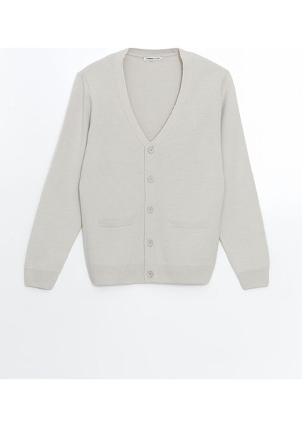 Yeni Sezon Standart Kalıp V Yaka Erkek Triko Hırka indirimleri