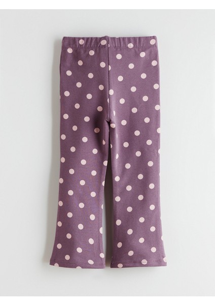 Yeni Sezon Beli Lastikli Kız Çocuk Tayt Pantolon