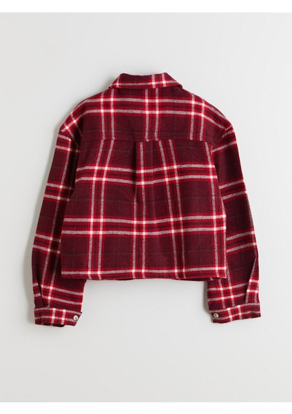 Yeni Sezon Ekose Kız Çocuk Gömlek modelleri