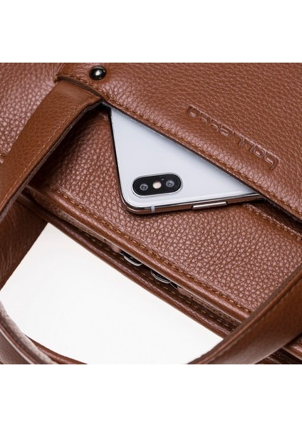 Barchello Pergamon Deri Laptop Çantası Rst2 Taba indirimleri