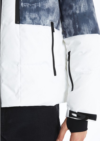 Yeni Sezon Standart Kalıp Kapüşonlu Erkek Kayak Montu modelleri